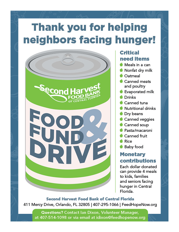 Food Drive Posters